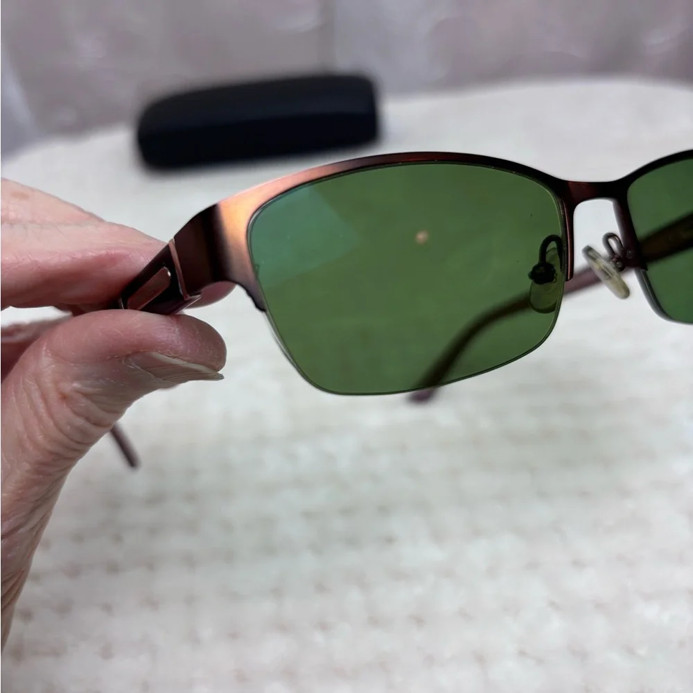 Banana Republic Bronze Half-Rim Sunglasses